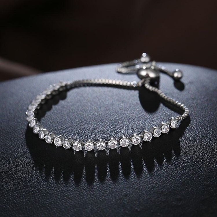 Bracelets Simples En Diamant