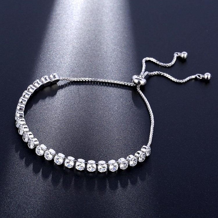 Bracelets Simples En Diamant