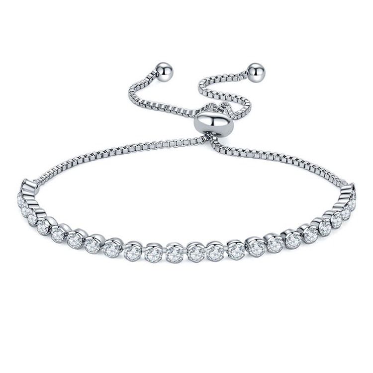 Bracelets Simples En Diamant