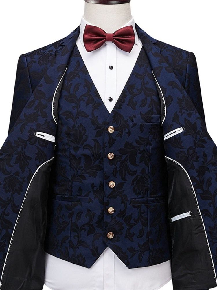 Blazer À Bouton De Mode Pour Homme