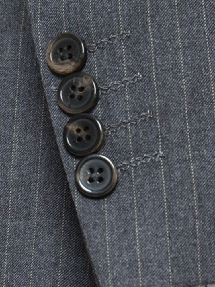 Costume Habillé À Double Boutonnage Pour Hommes