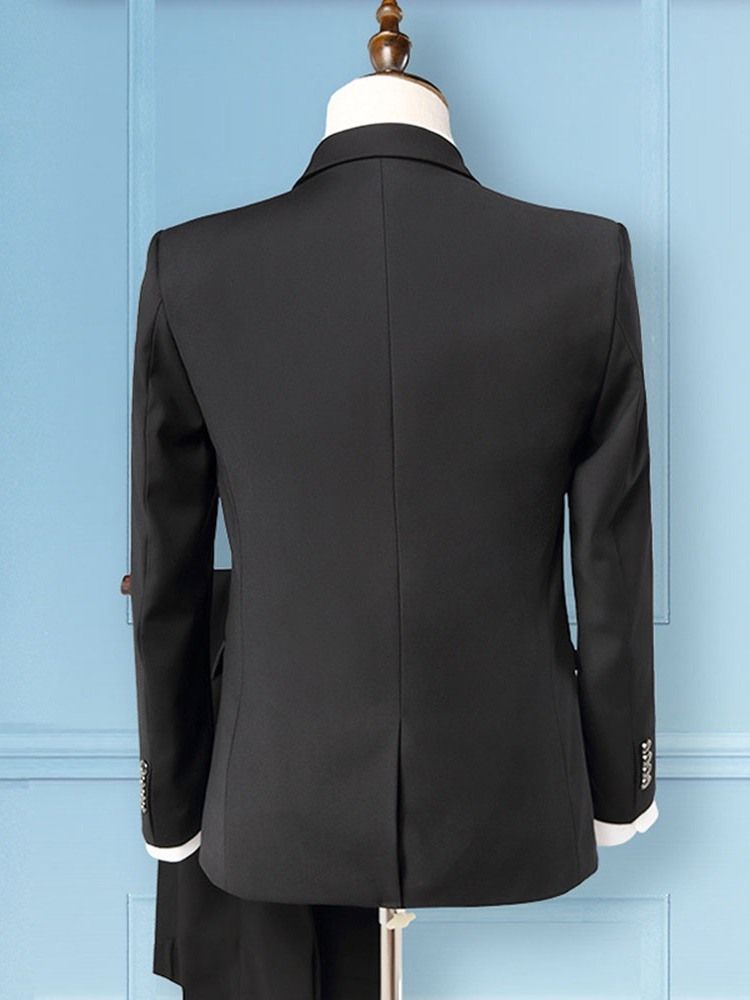 Costume Habillé Pour Homme À Un Bouton Avec Poche Blazer