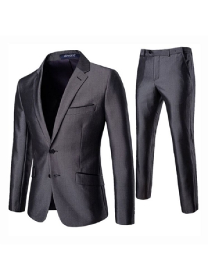 Costume Habillé Simple Boutonnage Pour Hommes