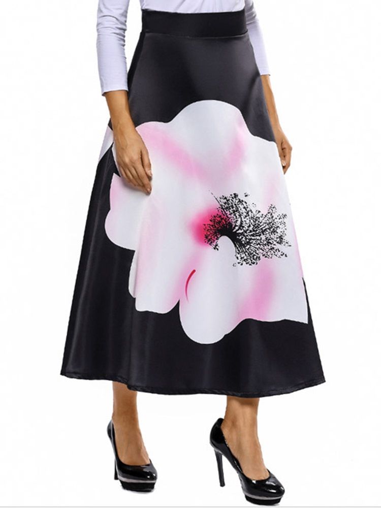 Jupe Femme Patchwork Imprimé Floral