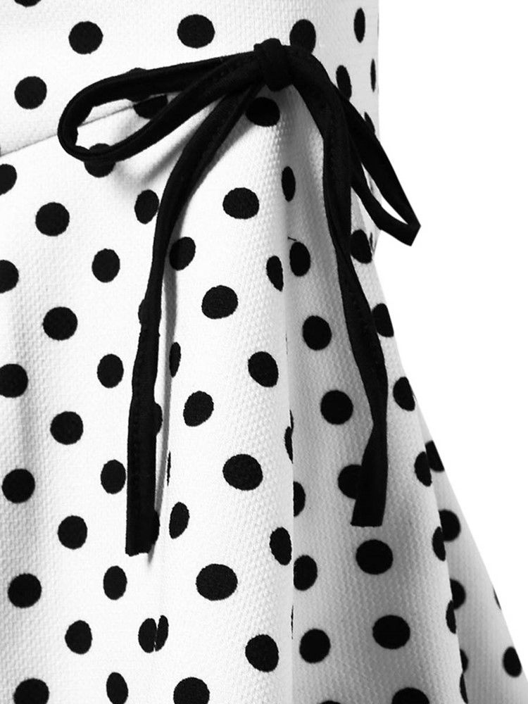 Jupe Femme Sirène Bowknot À Pois