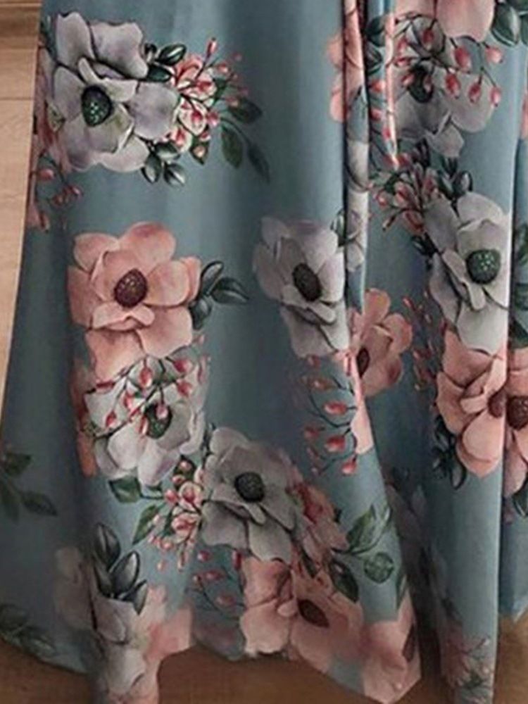 Robe De Printemps À Lacets Et À Encolure En V Pour Femmes