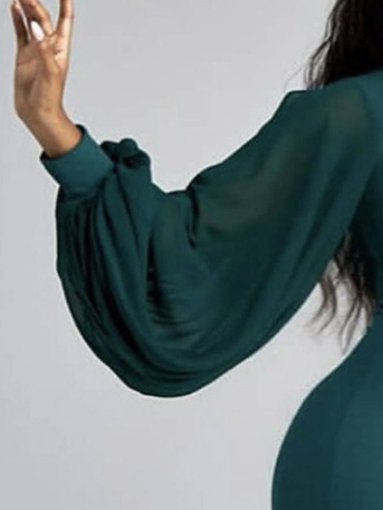 Robe De Soirée Cocktail À Manches Longues Et À Manches Longues Pour Femmes