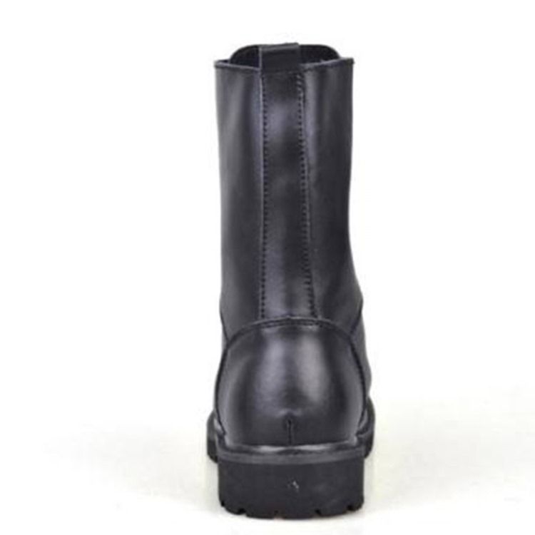 Bottes Martin Pour Hommes À Bout Rond Et À Lacets Sur Le Devant