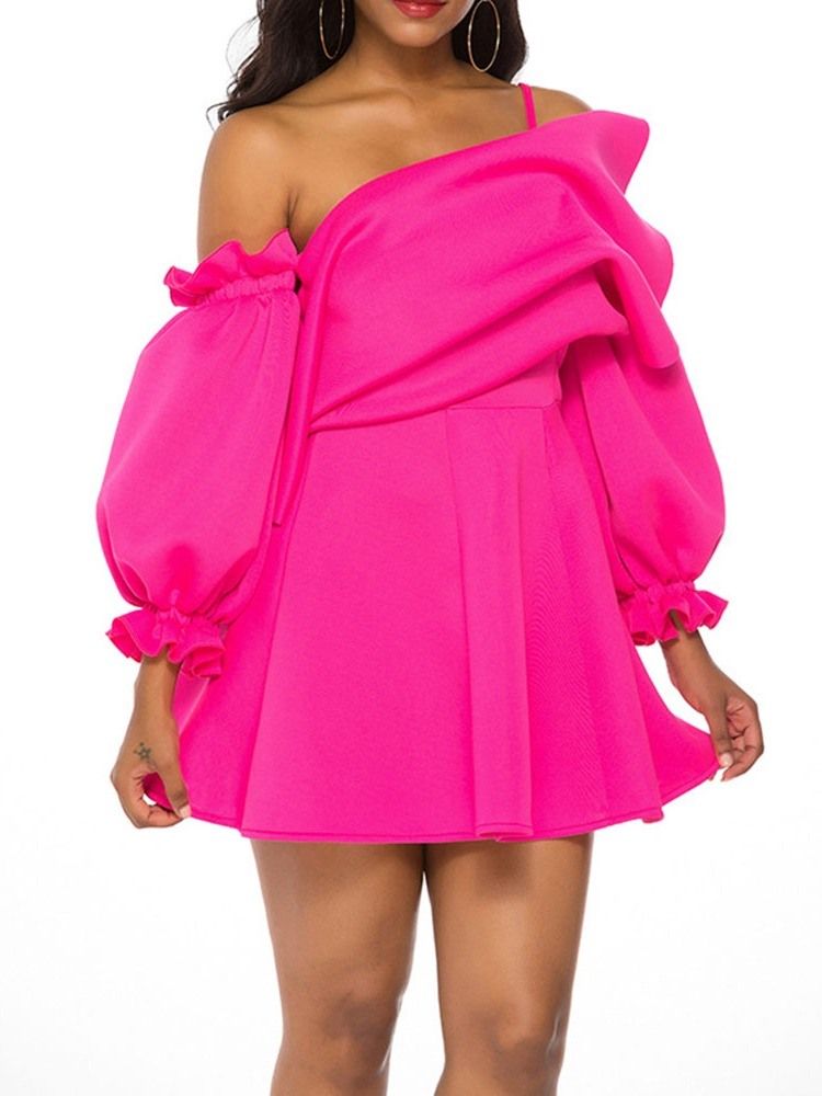 Robe De Cocktail À Manches Longues À Manches Longues Et À Manches Longues Pour Femmes