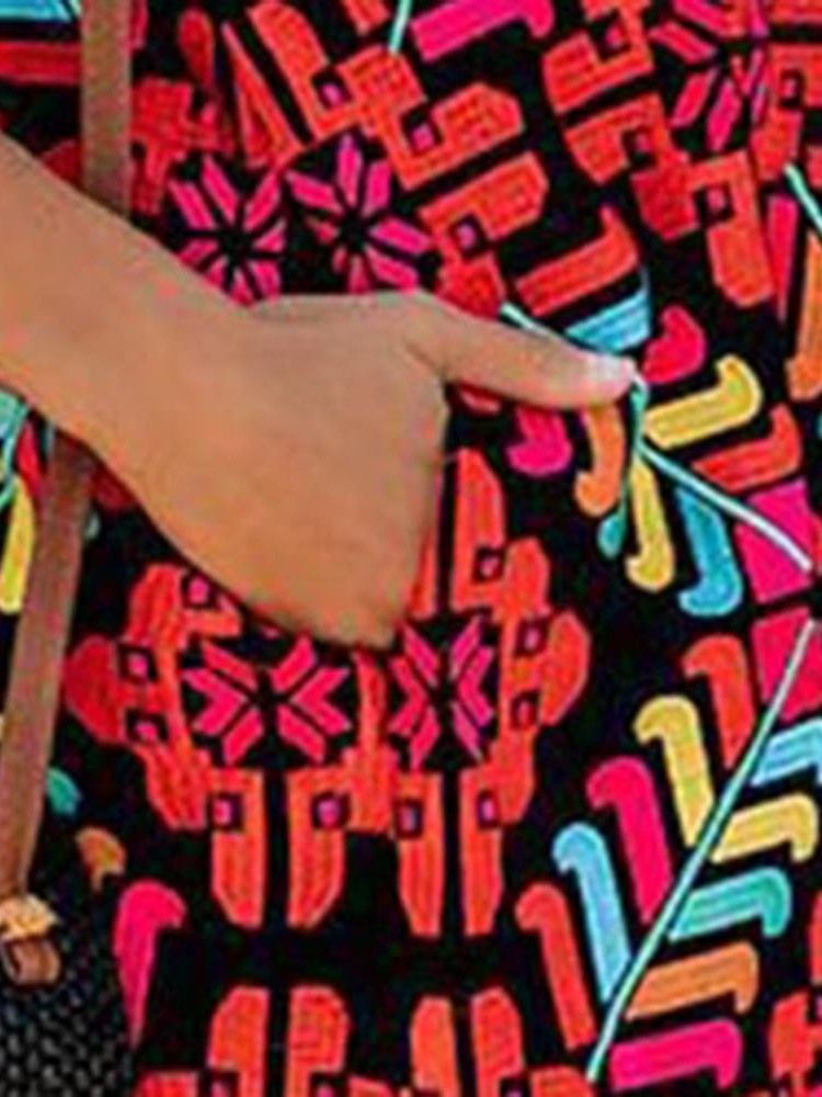 Robe Décontractée À La Mode Africaine Pour Femmes Au-dessus Du Genou