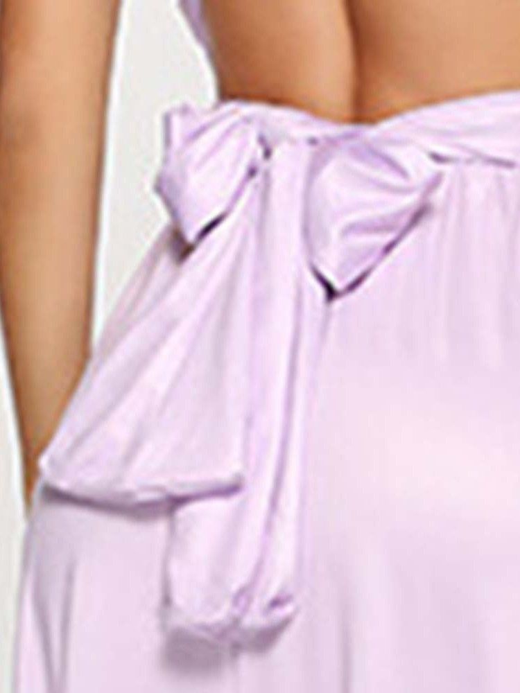 Robe Longue D'expansion Sans Manches À Cocktail Dégradé Pour Femmes