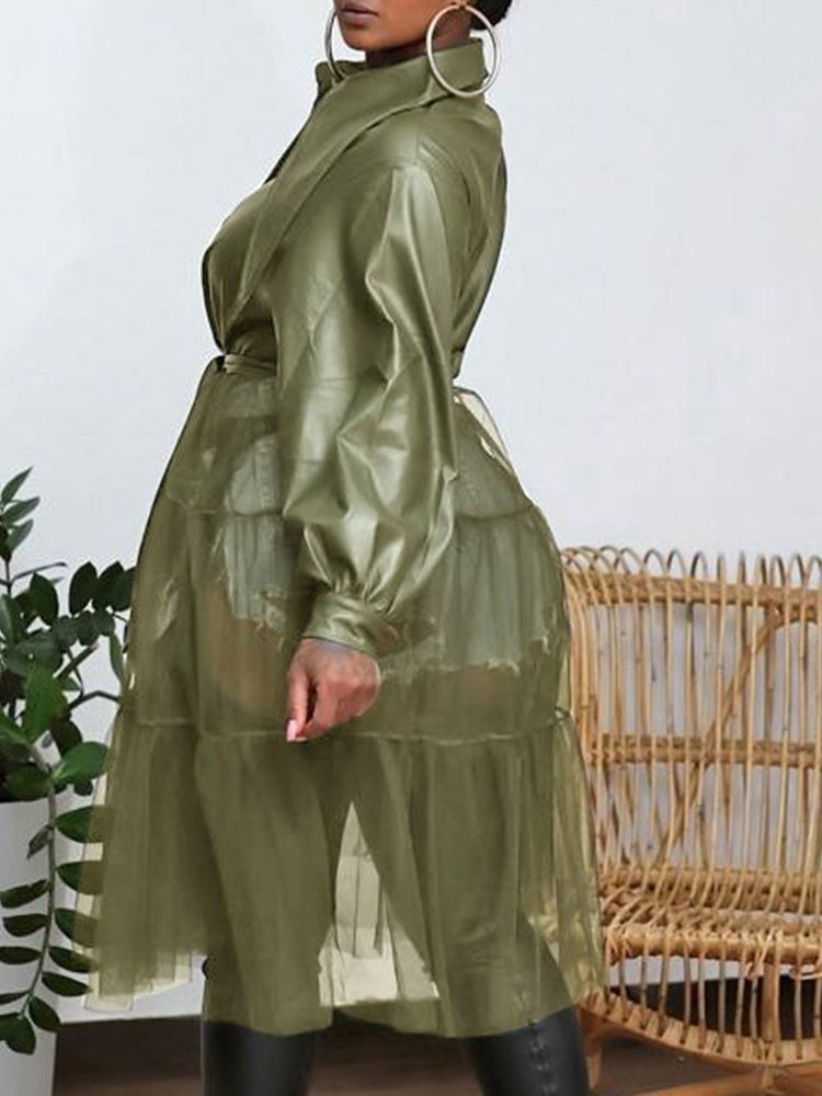 Robe De Printemps À Manches Longues Et À Manches Longues Pour Femmes