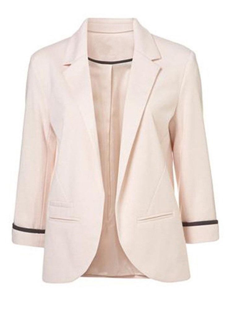 Blazer Ol Slim Uni Pour Femme