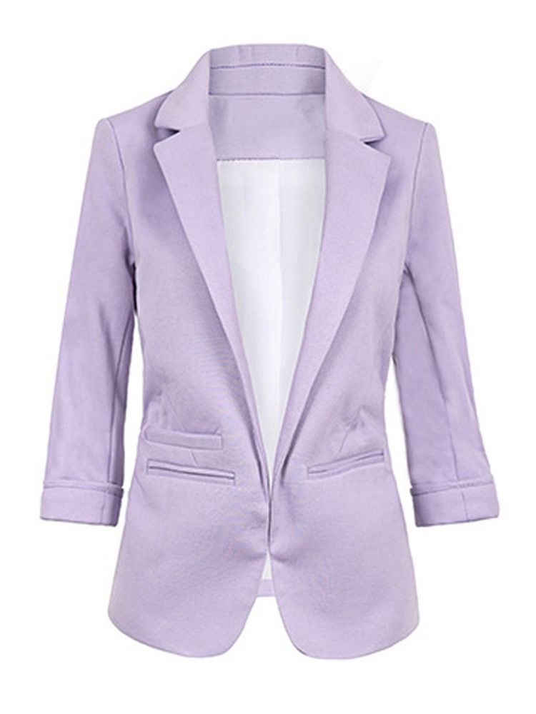 Blazer Ol Slim Uni Pour Femme