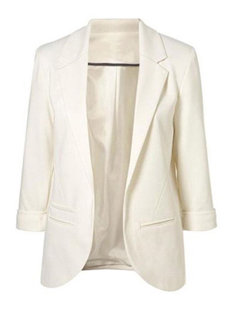 Blazer Ol Slim Uni Pour Femme