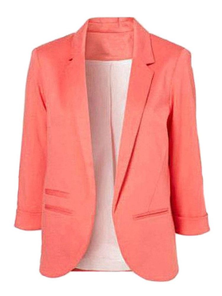 Blazer Ol Slim Uni Pour Femme