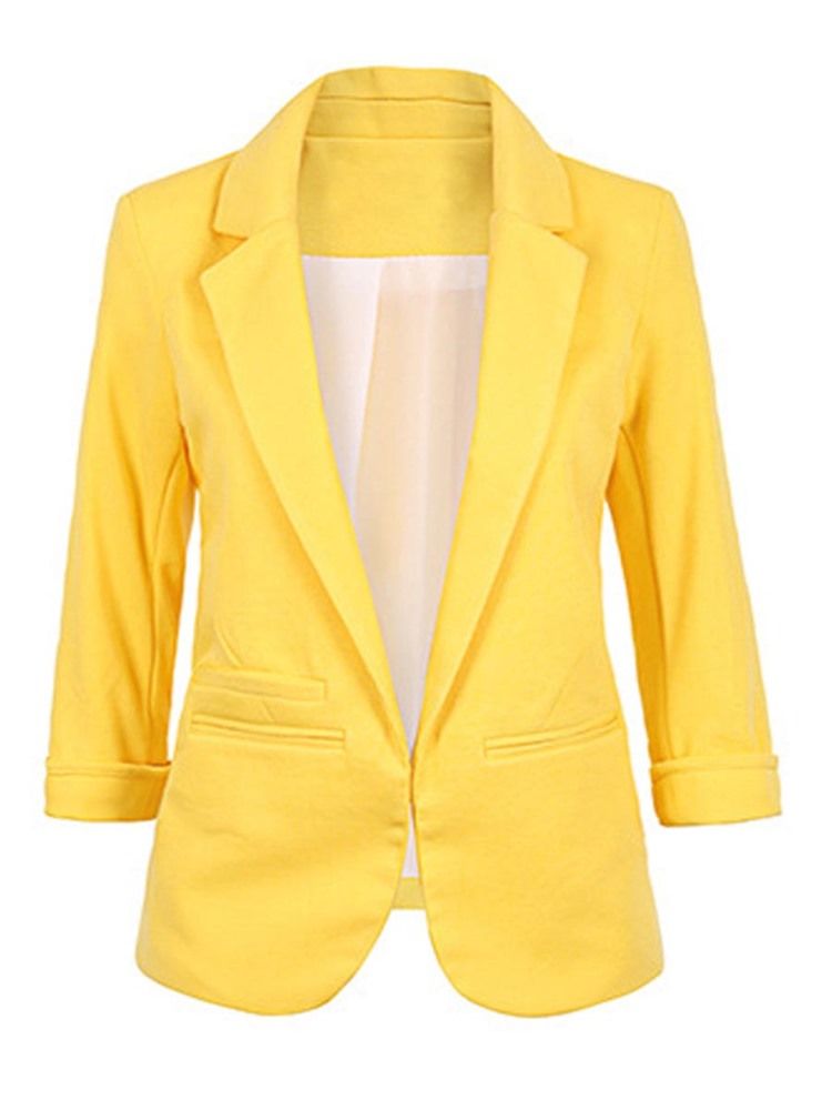 Blazer Ol Slim Uni Pour Femme