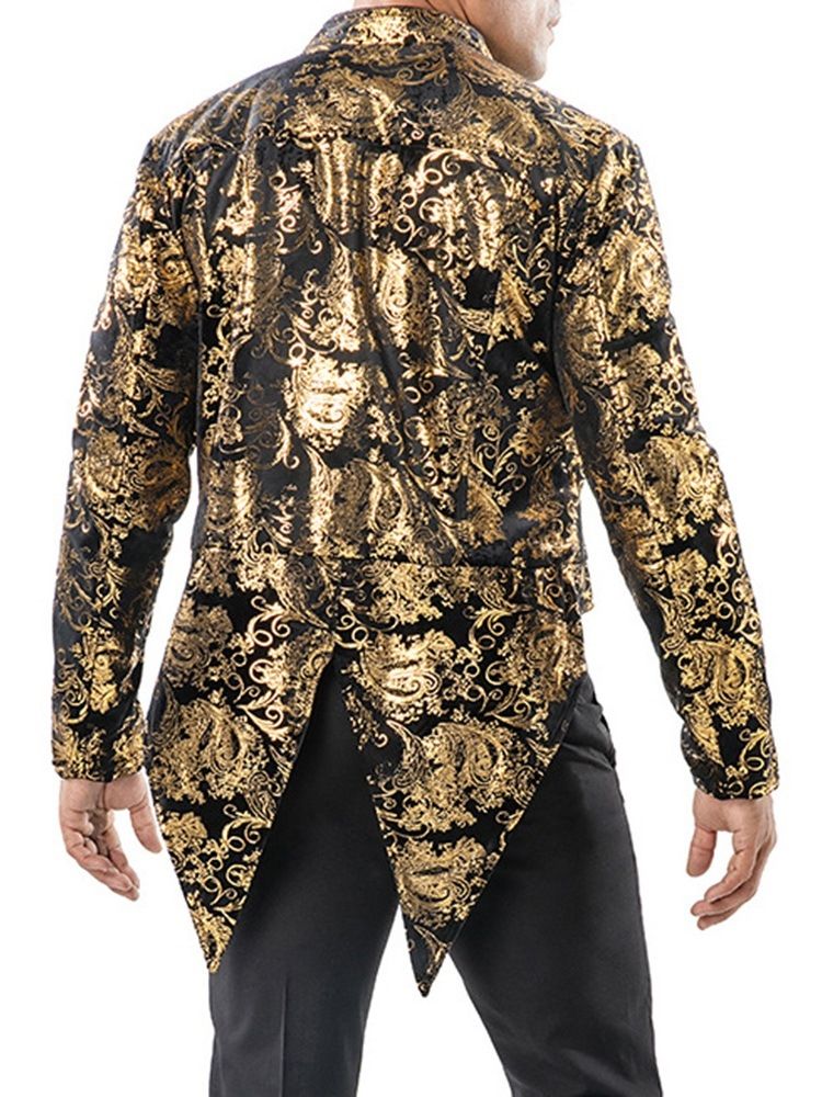 Costume De Blazer Pour Homme Machaon À Double Boutonnage Imprimé