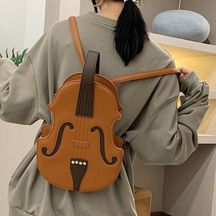 Sacs À Dos Pour Guitare En Pu À Blocs De Couleur