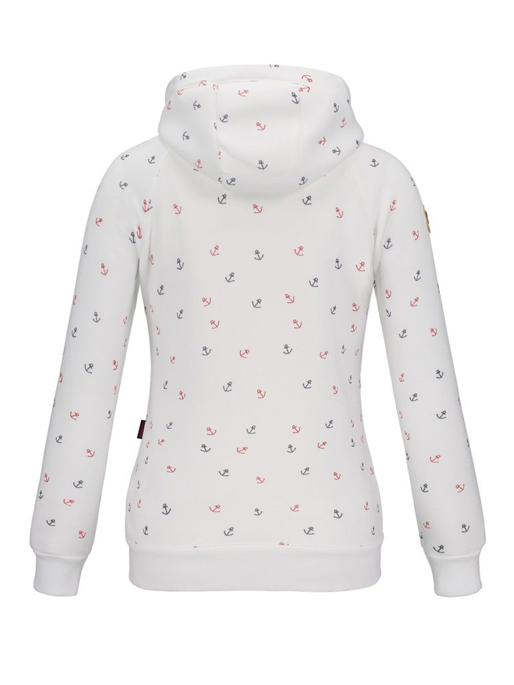 Vêtements Pour Femmes Cardigan Slim Prin À Capuche