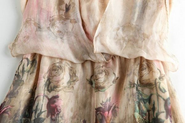 Robe Décontractée Asymétrique À Fleurs Meryl Pour Femmes