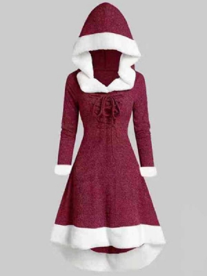 Robe À Enfiler Régulière À Manches Longues Et À Manches Longues Pour Femmes