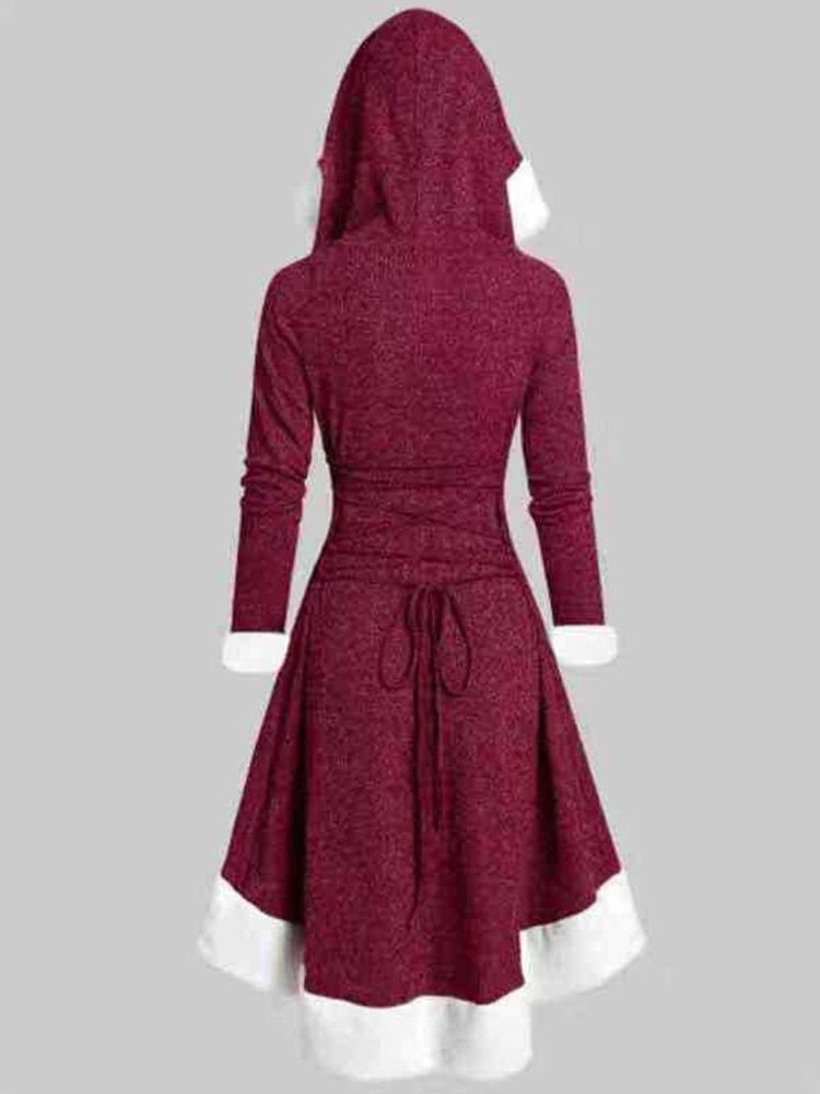 Robe À Enfiler Régulière À Manches Longues Et À Manches Longues Pour Femmes