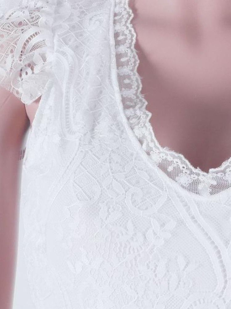 Robe Transparente À Col En V Et À Manches Courtes Pour Femmes