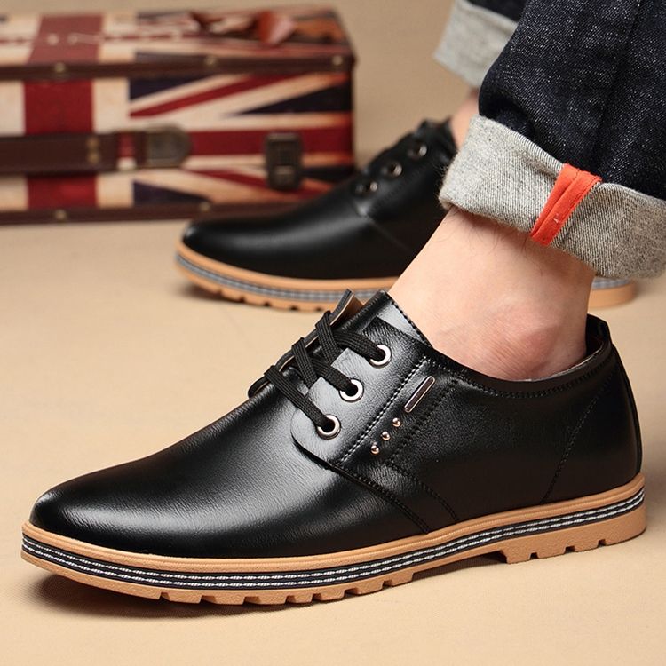 Chaussures Professionnelles À Lacets En Pu Pour Hommes