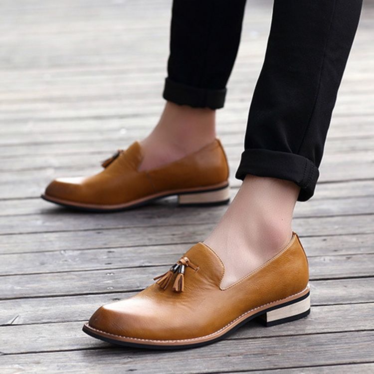 Oxfords Pour Hommes À Glands Britanniques