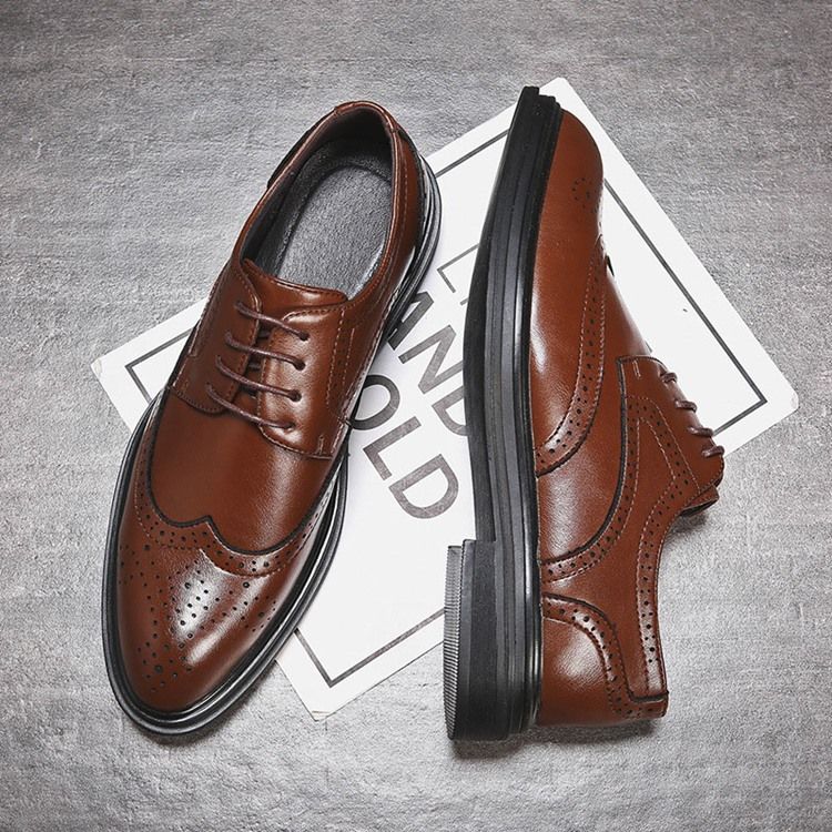 Oxfords Pour Hommes À Lacets Et À Coupe Basse Plain England