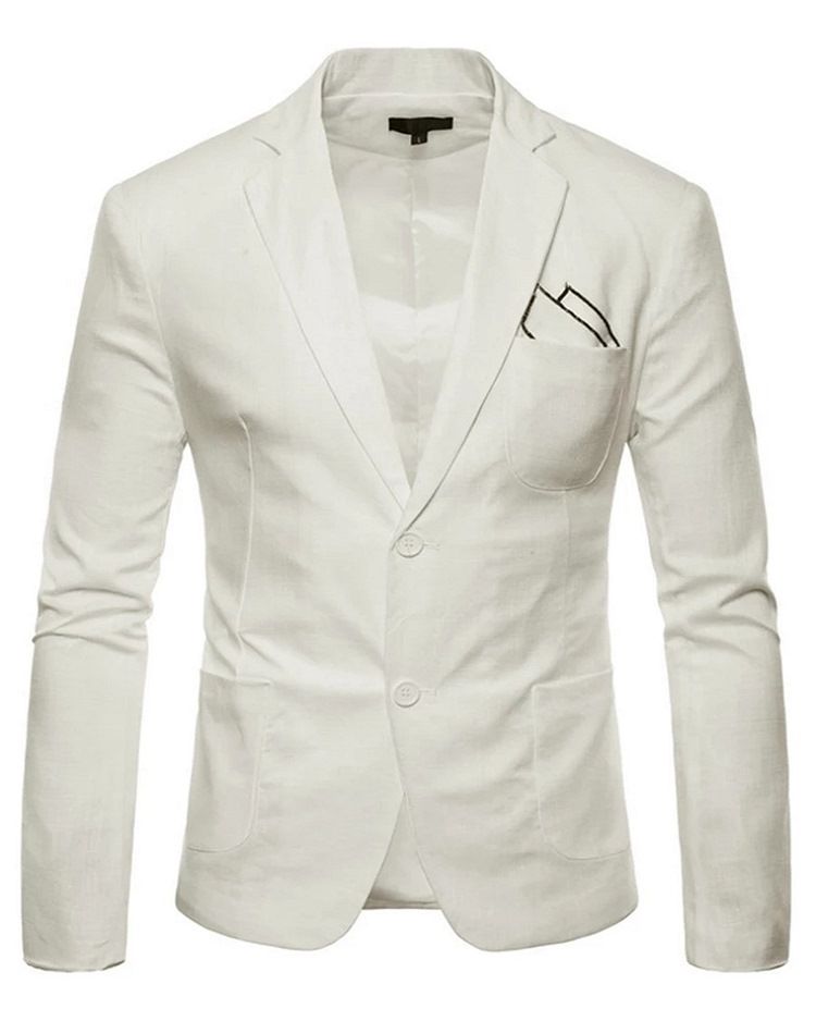 Blazer Homme Mince Et Ample