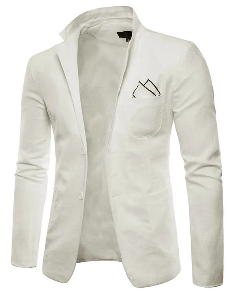 Blazer Homme Mince Et Ample