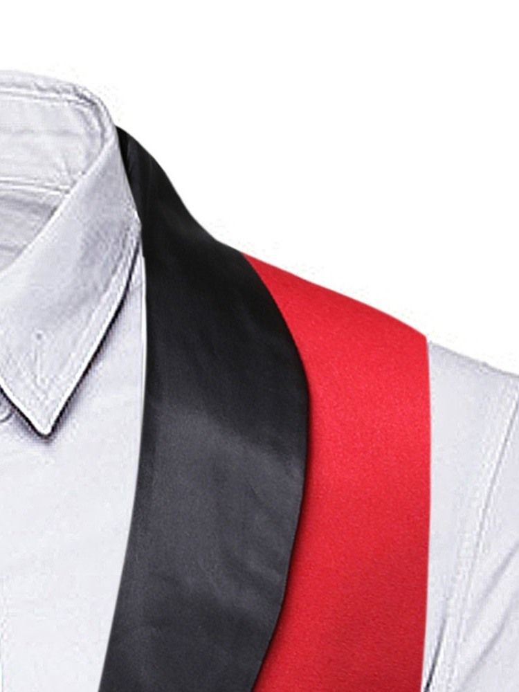 Gilet Décontracté À Boutonnage Simple Pour Hommes