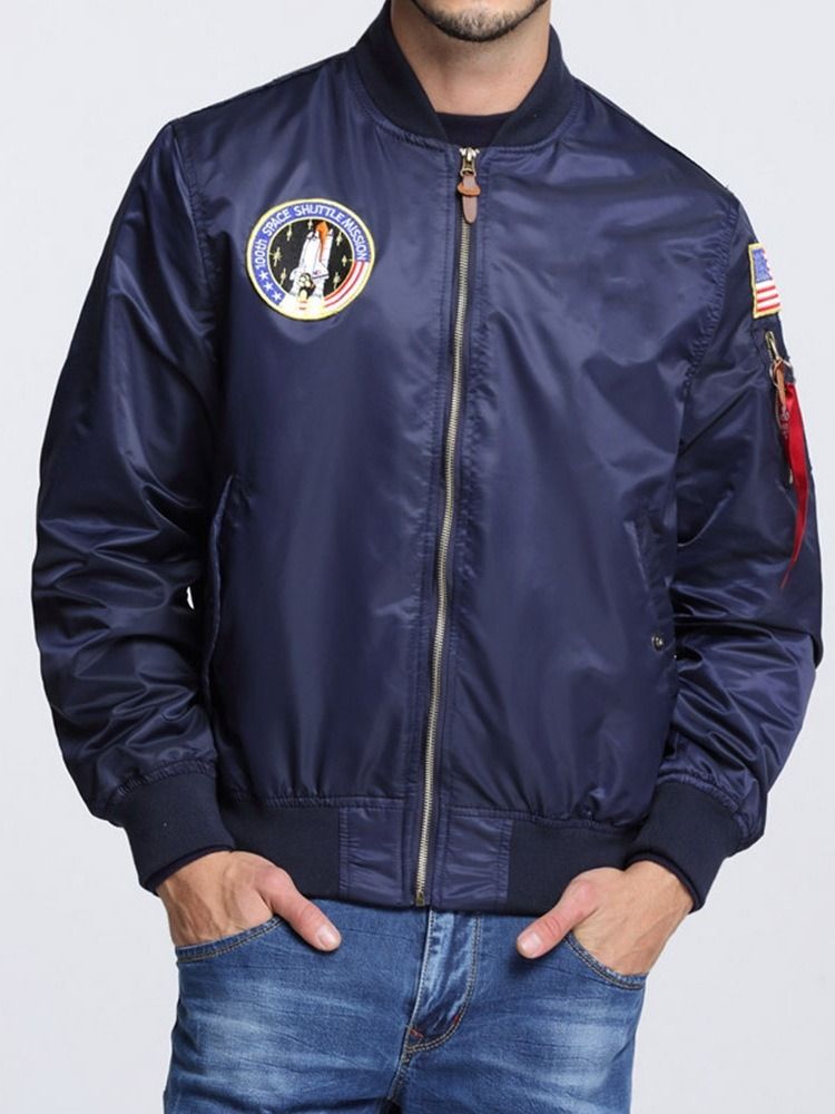 Veste À Col Montant Pour Hommes