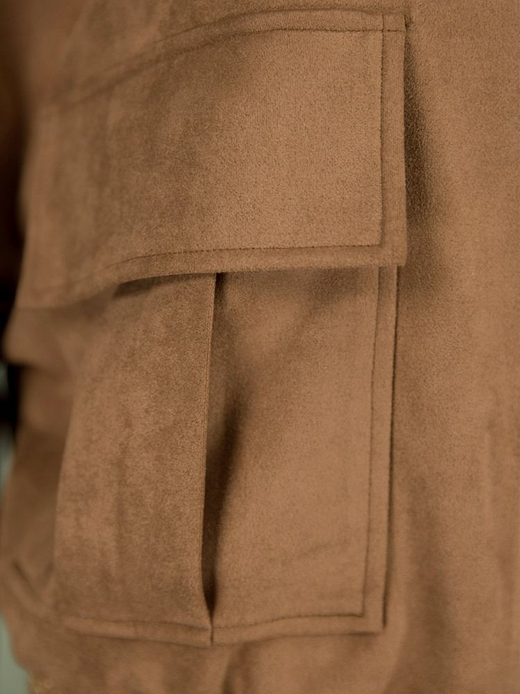 Veste Pour Femme À Col Montant Et À Manches Lanternes