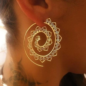 Boucle D'oreille Personnelle En Alliage Pour Femme