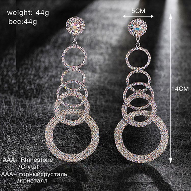 Boucles D'oreilles Anniversaire Romantique Diamant