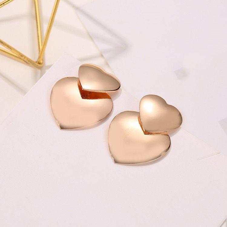 Boucles D'oreilles Cadeau En Alliage Coréen E-placage