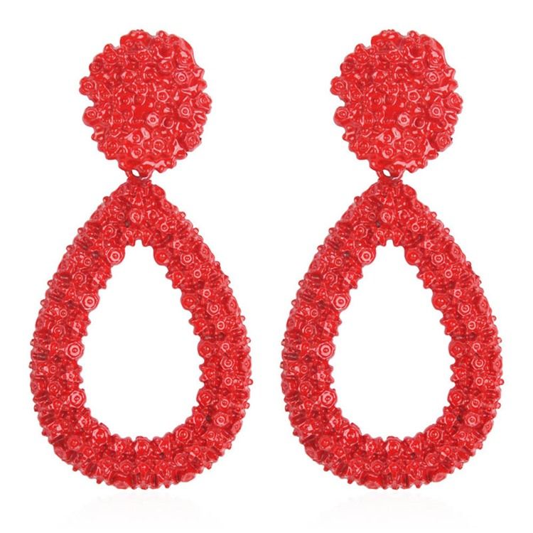 Boucles D'oreilles Créoles Unies En Alliage