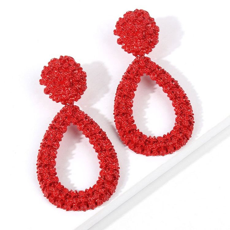 Boucles D'oreilles Créoles Unies En Alliage