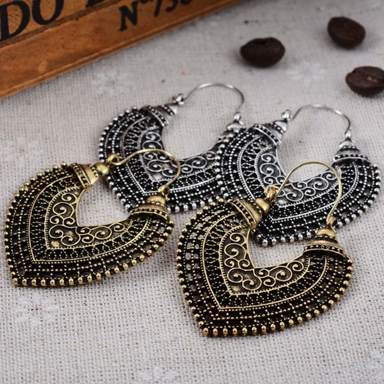 Boucles D'oreilles D'anniversaire Vintage En Alliage