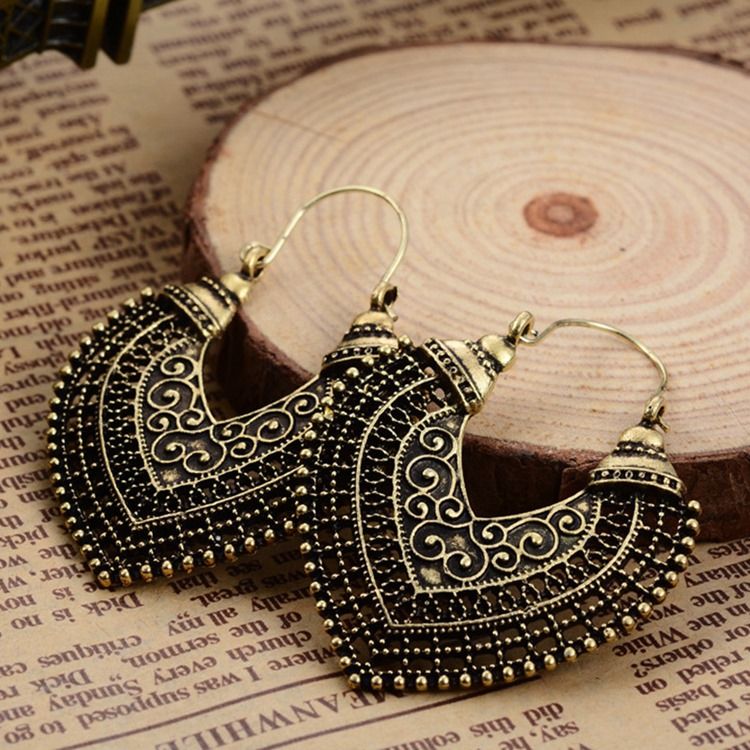 Boucles D'oreilles D'anniversaire Vintage En Alliage