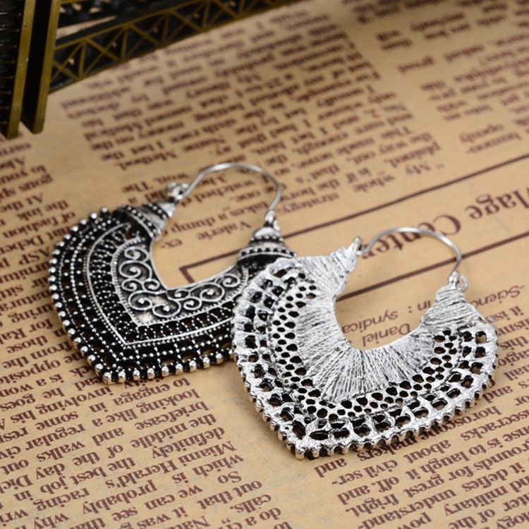 Boucles D'oreilles D'anniversaire Vintage En Alliage