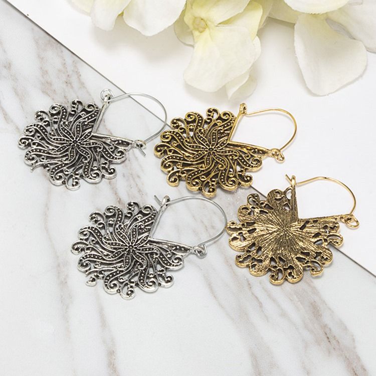 Boucles D'oreilles D'anniversaire Vintage En Alliage