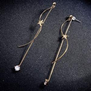 Boucles D'oreilles Étoile Diamant