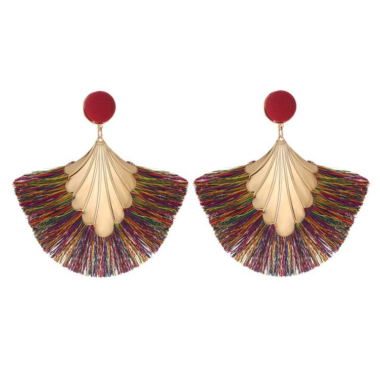 Boucles D'oreilles Pour Femmes Avec Charme De Vacances En Alliage