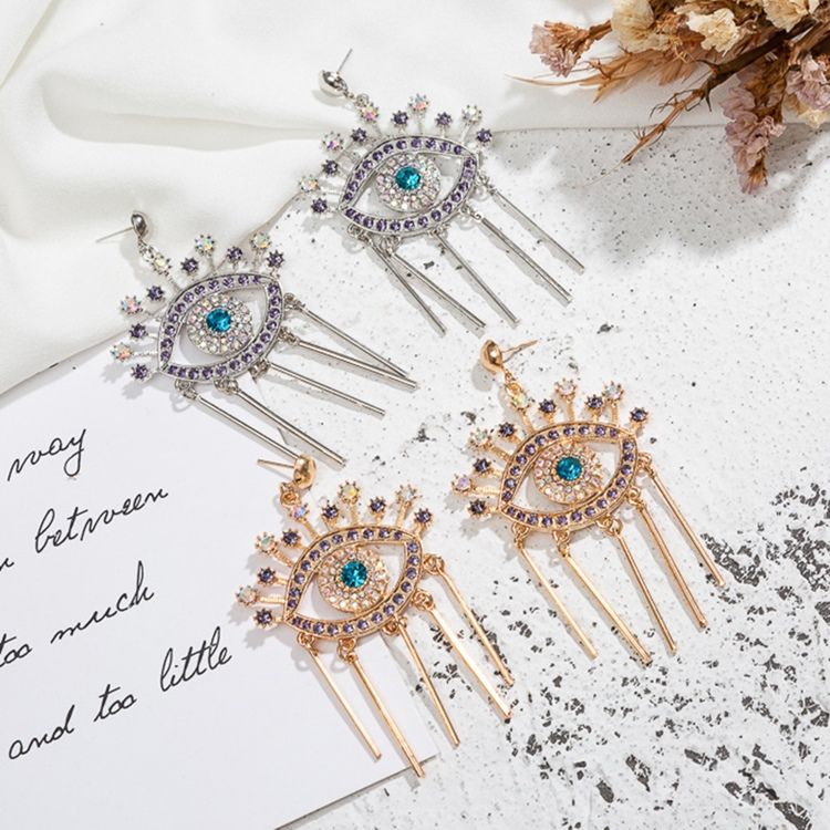 Boucles D'oreilles Pour Femmes De Mariage En Alliage Vintage