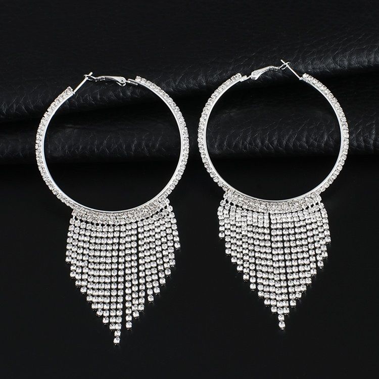 Boucles D'oreilles Pour Femmes Romantiques Anniversaire Dentelle Strass