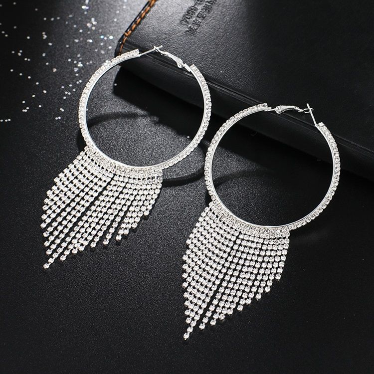 Boucles D'oreilles Pour Femmes Romantiques Anniversaire Dentelle Strass